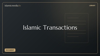 Islamic Transactions