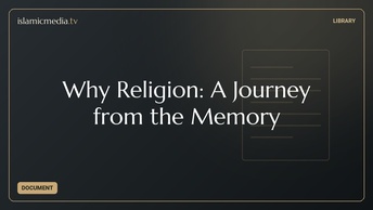 Why Religion: A Journey from the Memory