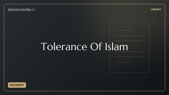 Tolerance Of Islam