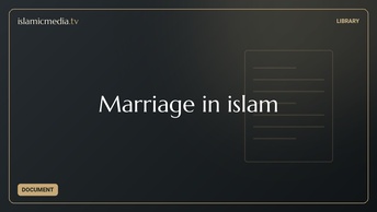 Marriage in islam